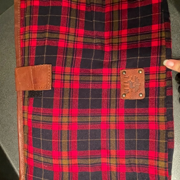 Will Leather Goods Chestnut Leather Messenger Bag + Laptop Sleeve - Picture 7 of 9